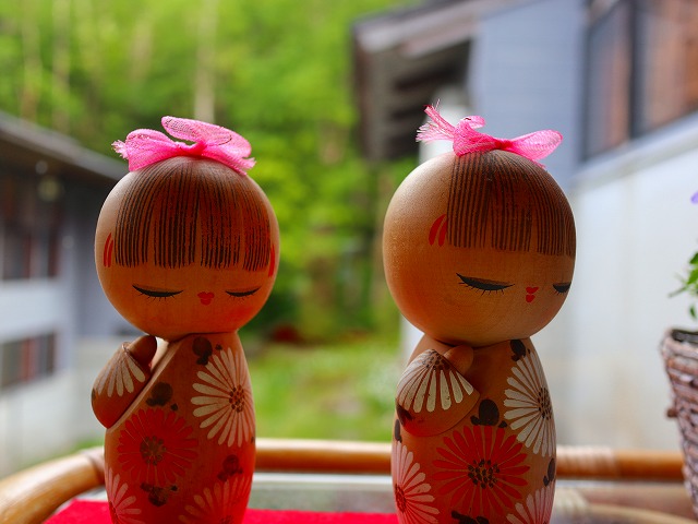 濁河温泉湯元館の人形