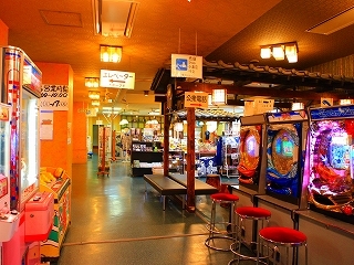 草津温泉ホテルおおるりのゲームコーナー