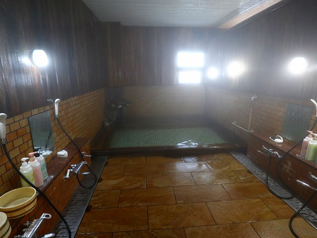 湯宿温泉太陽館の浴室