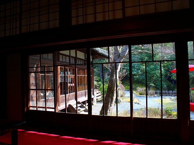 富士屋ホテル別館「菊花荘」の庭園