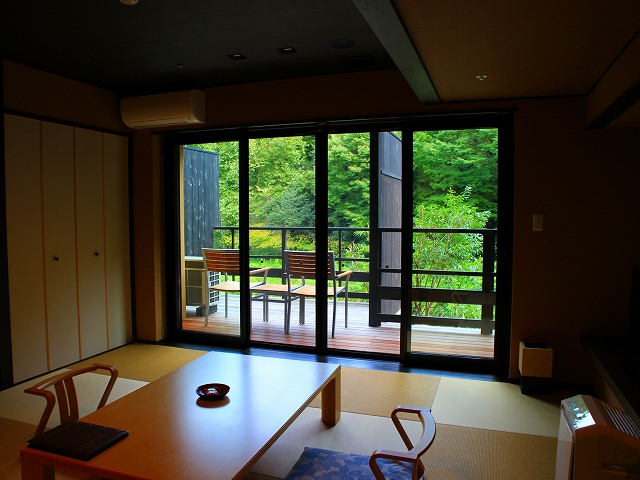 箱根水明荘の客室