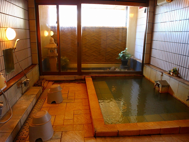 箱根温泉　山越旅館の浴室