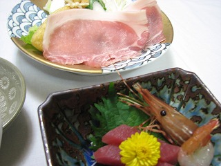 箱根温泉郷きのくにやの食事写真