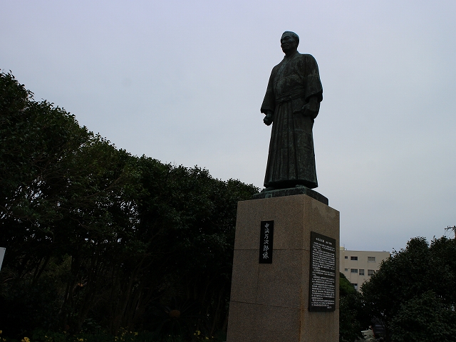 足摺岬のジョン万次郎銅像