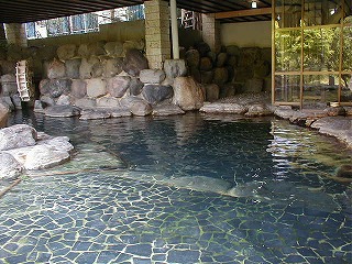青根温泉エコーホテルの露天風呂