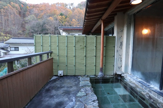 和泉屋旅館の露天風呂