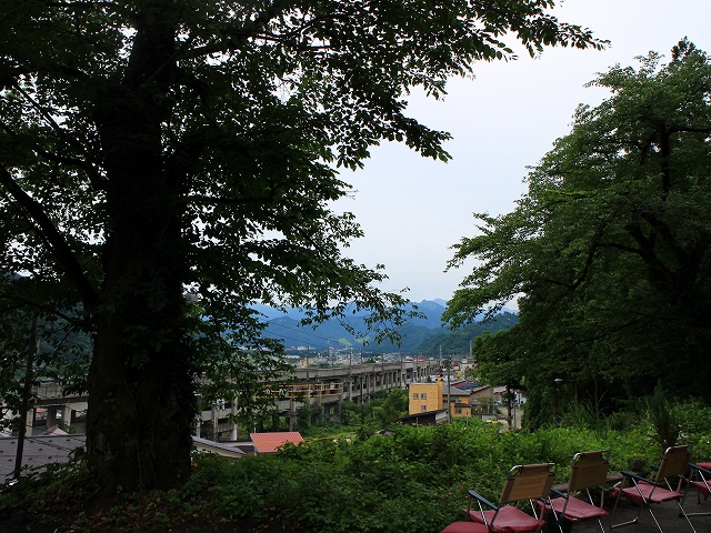 越後湯沢温泉 山の湯の眺望