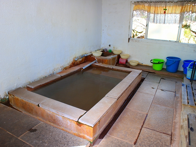 長泉寺の薬師湯　浴室
