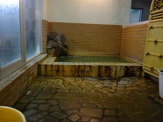 塩原温泉満寿家の露天風呂