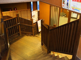 大谷田温泉 明神の湯の階段