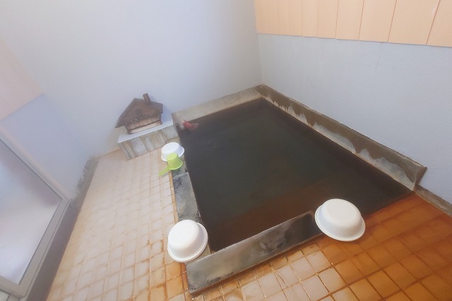 羽根沢共同浴場の浴室