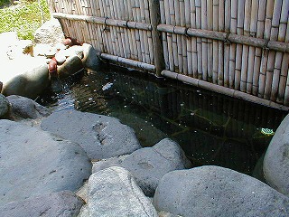月山志津温泉 変若水の湯 つたやの露天風呂
