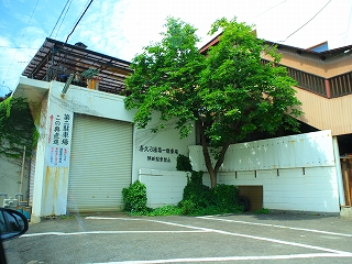 喜久乃湯温泉の駐車場