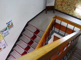 奥塩原新湯温泉 湯荘 白樺の階段